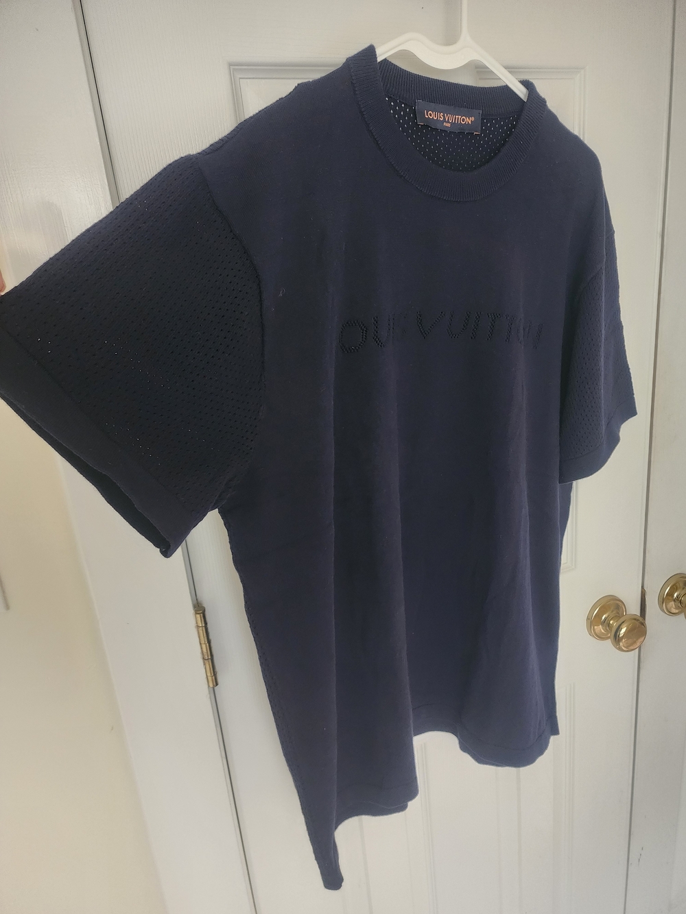 Louis Vuitton Crewneck Cashmere Cotton T-Shirt - Picture 7 of 16
